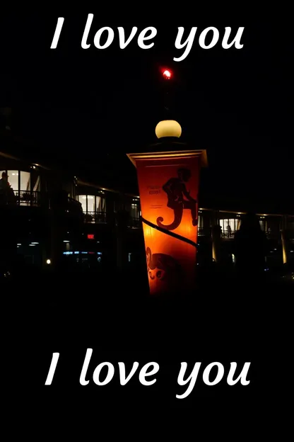 Good Night Images with I Love You Saying