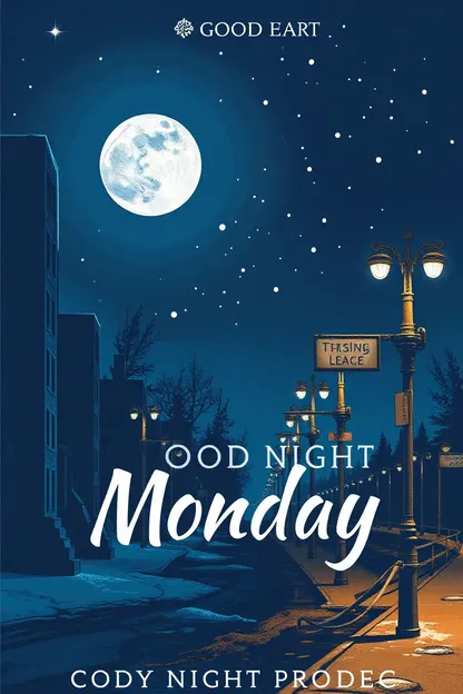 Good Night Monday Images: Beautiful Monday Night Images Gallery