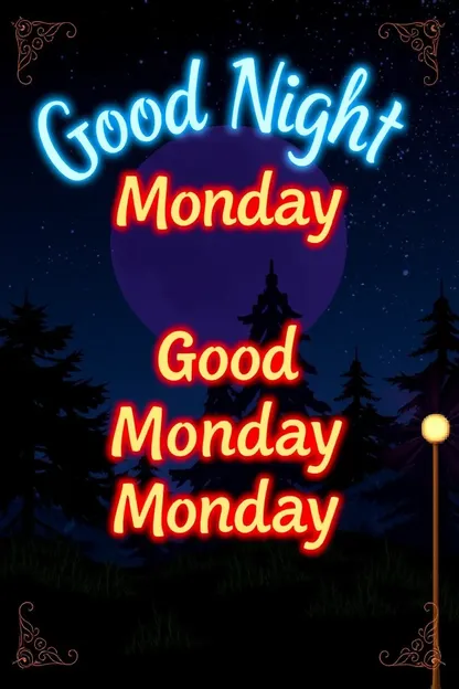 Good Night Monday Images: Good Night Monday Images for You