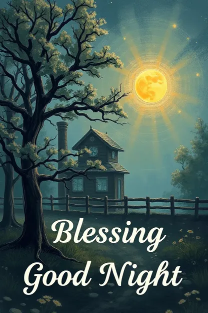 Good Night and Blessings Images Collection