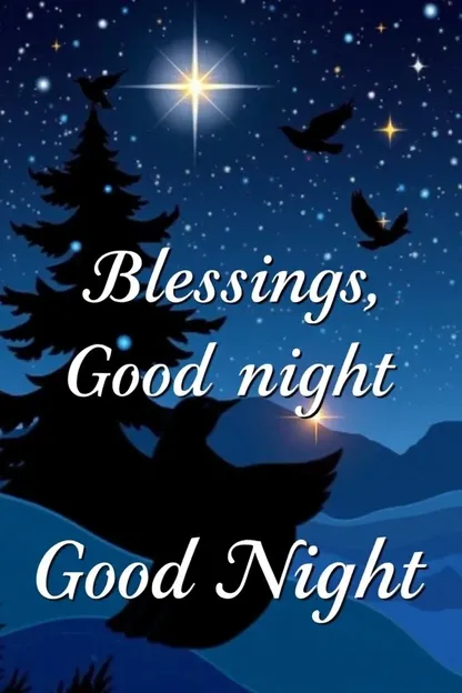 Good Night and Blessings Images Showcase