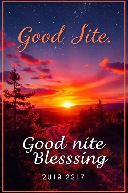 Good Nite Blessing Images for a Serene Night