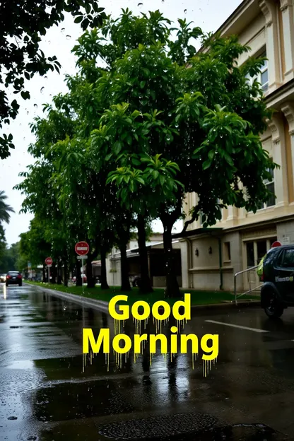 Good Rainy Morning Images for Morning Inspiration