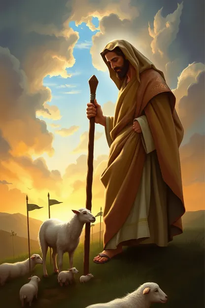 Good Shepherd Jesus Images: Depicting Jesus' Compassionate Leadership