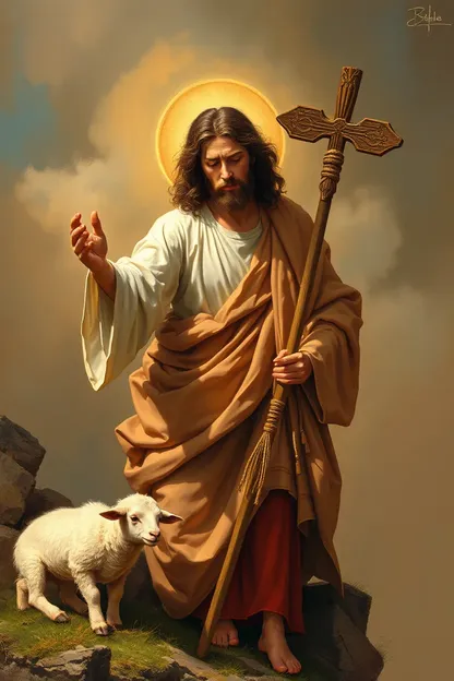 Good Shepherd Jesus Images: Symbolizing Jesus' Guidance and Direction