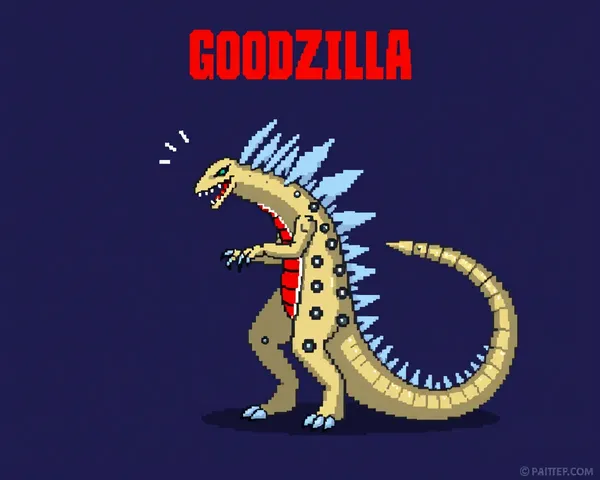 Goodzilla 8 Bit PNG Image Files Found