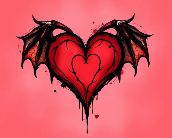 Goth Heart PNG Artwork Required