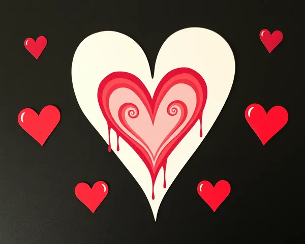 Goth Heart PNG Illustration Found