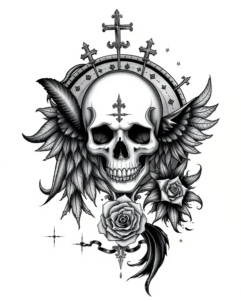 Gothic Tattoo Designs for Dark and Mysterious Art Lovers