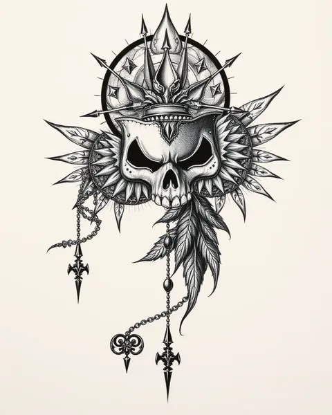 Gothic Tattoo Designs for Expressing Inner Demons and Fears