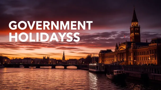 Government Holidays 2025 Calendar for Planning Purposes