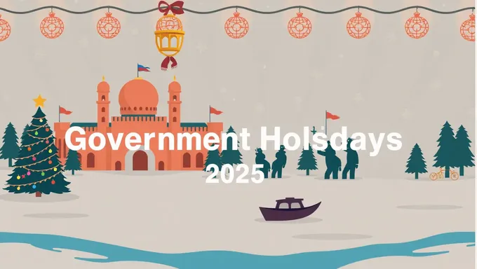 Government Holidays 2025 Dates for Marking Important Events