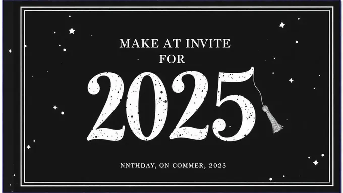 Graduation Invitations for 2025 Released