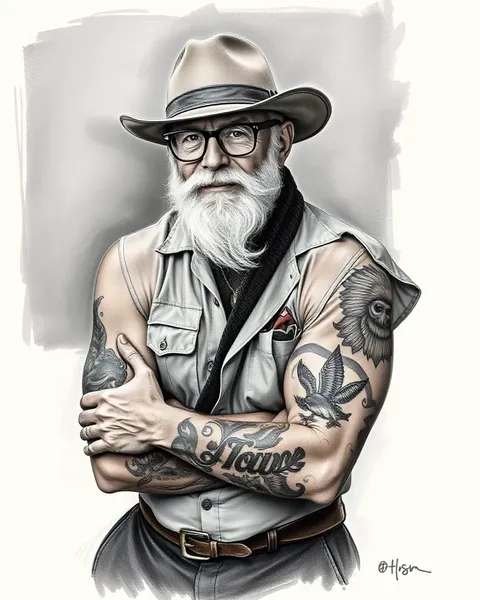 Grandpa's Tattoos Are a Part of His Identity