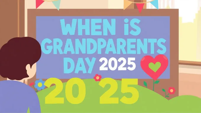 Grandparents Day 2025 When Is It