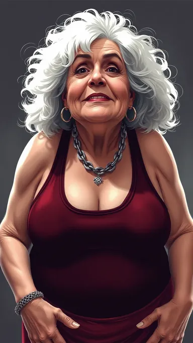 Granny's Big Boobs Amaze Younger Generations