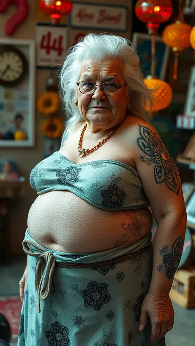 Granny's Large Boobs a Celebration of Life