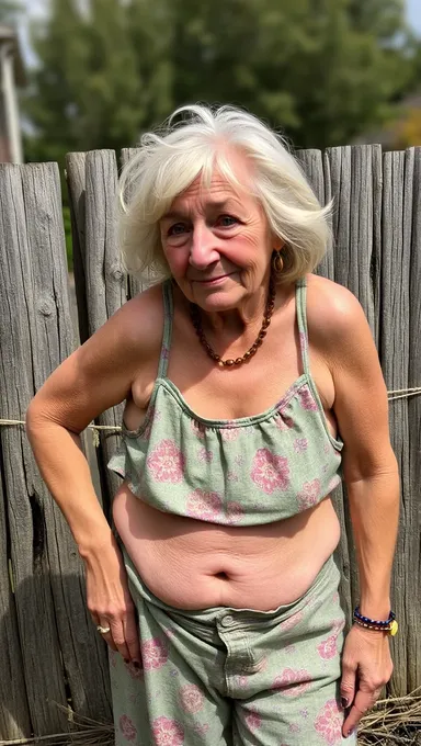 Granny's Saggy Boobs Are a Natural Part of Life