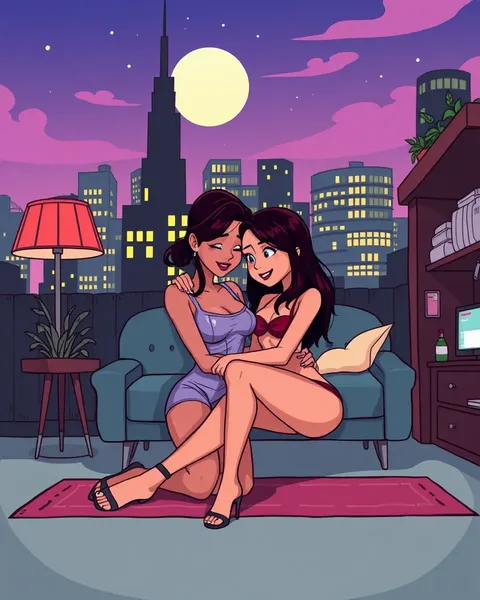 Graphic Cartoon Photos with Sex and Erotic Imagery