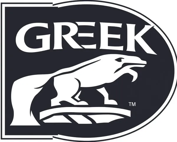 Greek Village Logo PNG Picture for Marketing