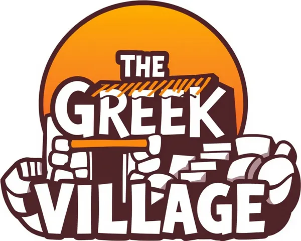 Greek Village PNG Logo Icon