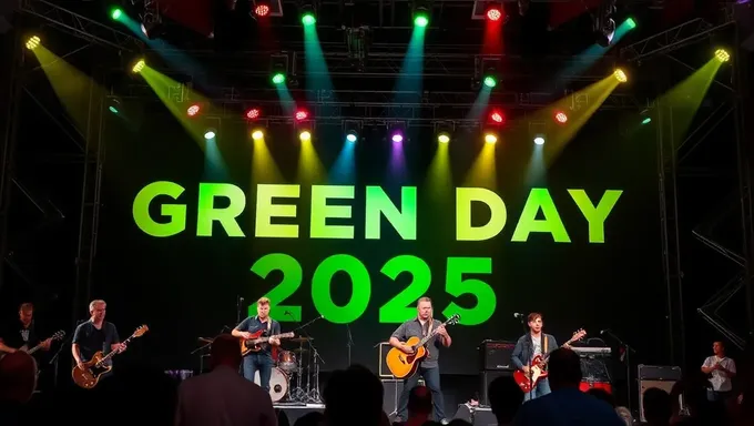 Green Day 2025 European Tour Schedule Released Officially