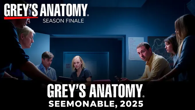 Grey's Anatomy Season 2025 Finale Date and Plot Revealed