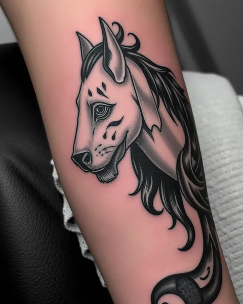 Grey and Black Realism Tattoo Artistry Uncovered