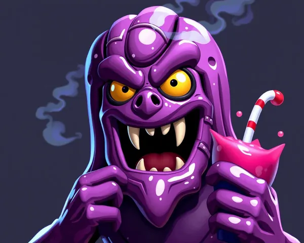 Grimace Shake PNG File