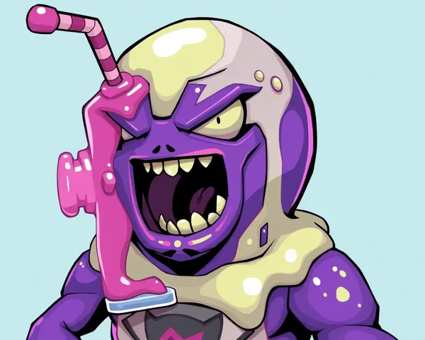 Grimace Shake PNG Graphic