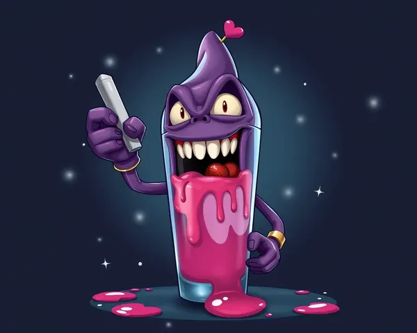 Grimace Shake PNG Image