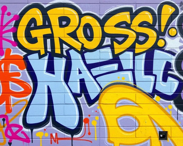 Gross Graffiti PNG File Found Online