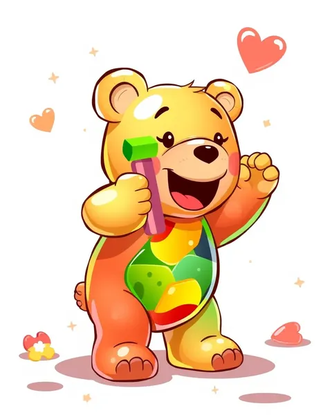 Gummy Bear Cartoon Pictures for Kids Entertainment