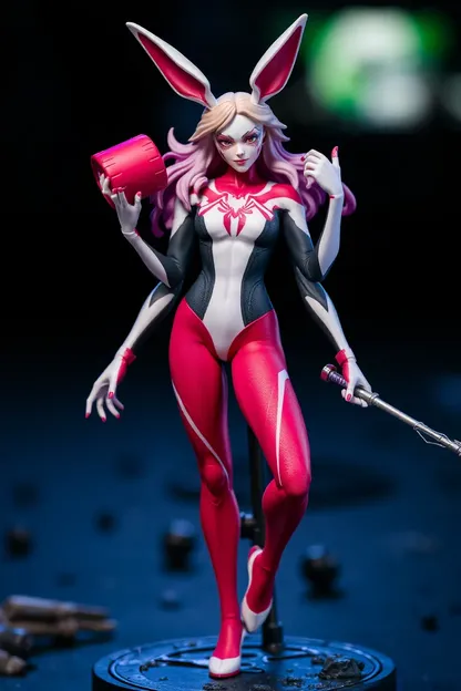 Gwen's Bunny Girl Spider Figure Unleashed