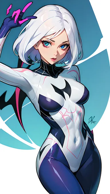 Gwen's Spider Hentai Transformation Unleashed