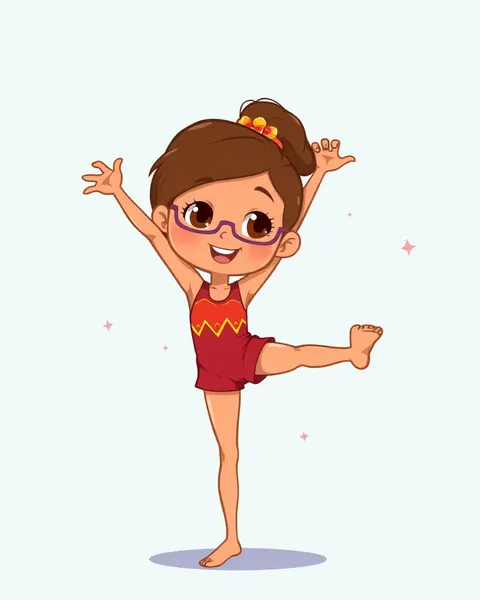 Gymnastics Cartoon Pictures: Gymnastics Cartoon Pictures Gallery Unveiled