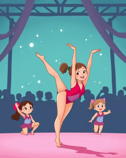 Gymnastics Cartoon Pictures: Gymnastics Cartoon Pictures Summary