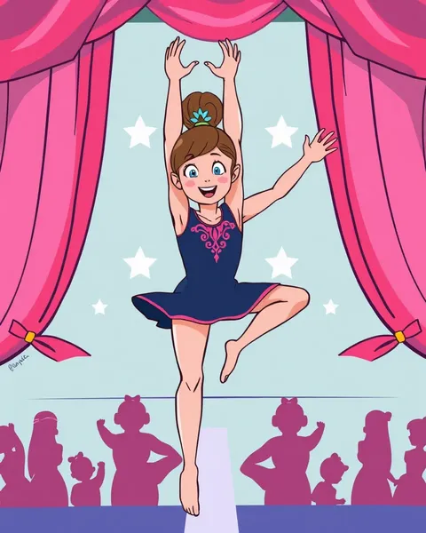 Gymnastics Cartoon Pictures: More Gymnastics Cartoon Pictures Found