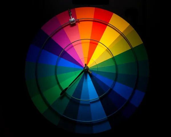 HD PNG of Color Rainbow Wheel Discovered