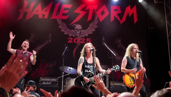 Halestorm's 2025 Tour Dates and Cities Revealed