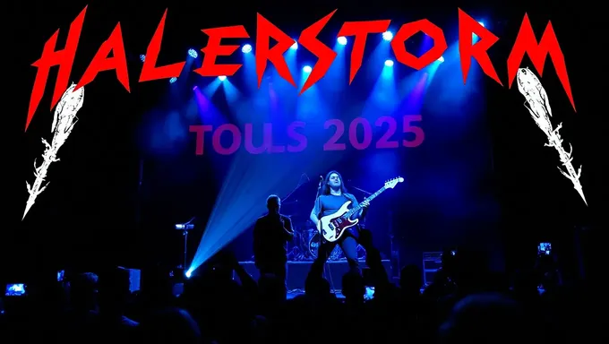 Halestorm's 2025 Tour Schedule Features Many Stops