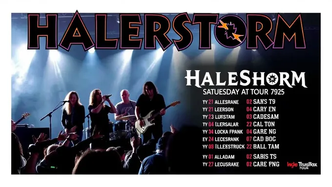 Halestorm to Embark on 2025 World Tour