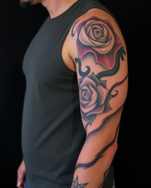 Half-Sleeve Tattoo Sleeve for Men and Women