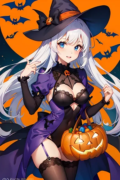 Halloween Anime Images for Frightful and Haunting Scenes