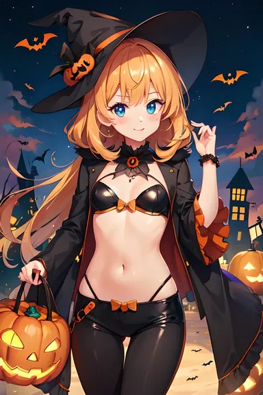 Halloween Anime Images for Spooky and Dark Atmosphere