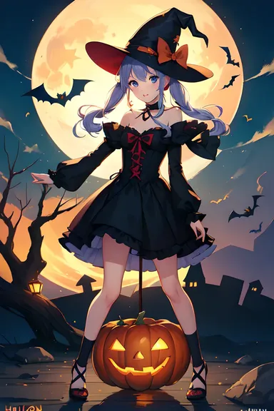 Halloween Anime Pictures Collection for Frightful Delight