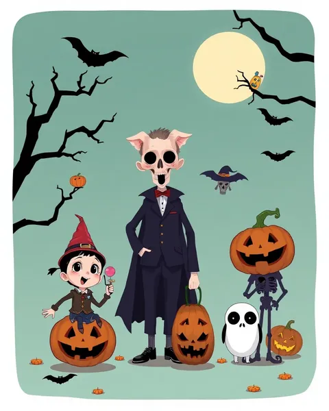 Halloween Cartoon Images: Whimsical Delights