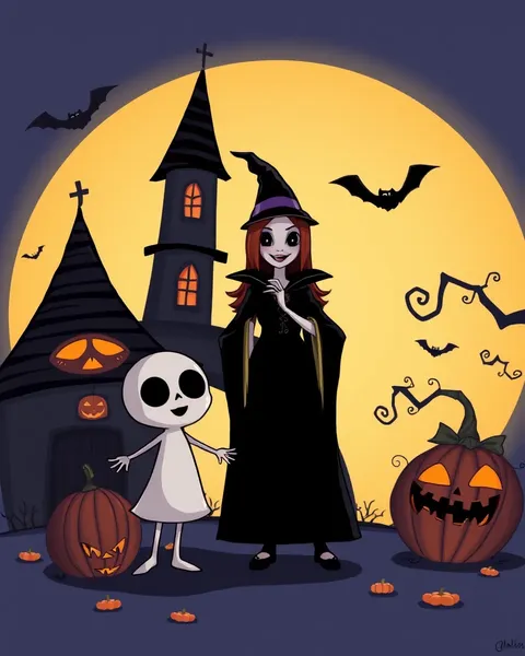 Halloween Cartoon Picture Vault