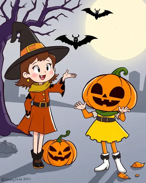 Halloween Cartoon Pictures Showcase