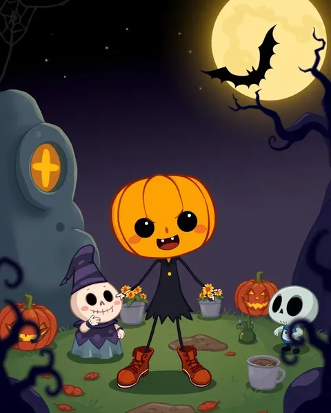 Halloween Cartoons and Images for Decorations